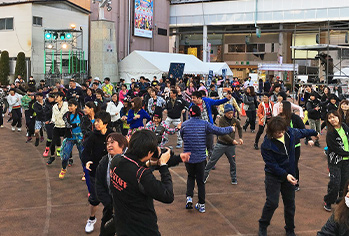 オリオンスクエアでイベント主催